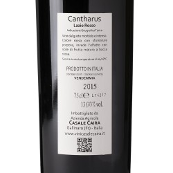 Vino rosso IGT Cantharus Casale Caira