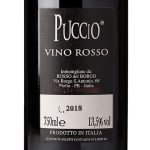 Vino rosso IGP Puccio etichetta