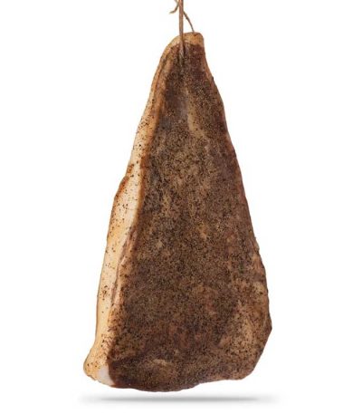 Guanciale al pepe nero