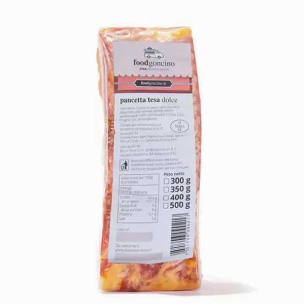 Pancetta dolce