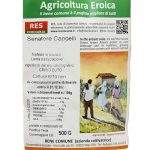 Pasta semi integrale senatore cappelli penne etichetta