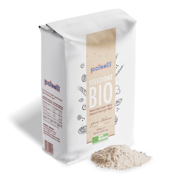 Farina di grano tenero 0 Bio Polselli
